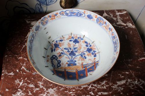 LARGE 18TH CENTURY CHINESE BOWL - ADDITIONAL PHOTO 7