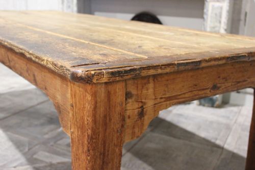 GEORGIAN PINE FARMHOUSE TABLE - ADDITIONAL PHOTO 2