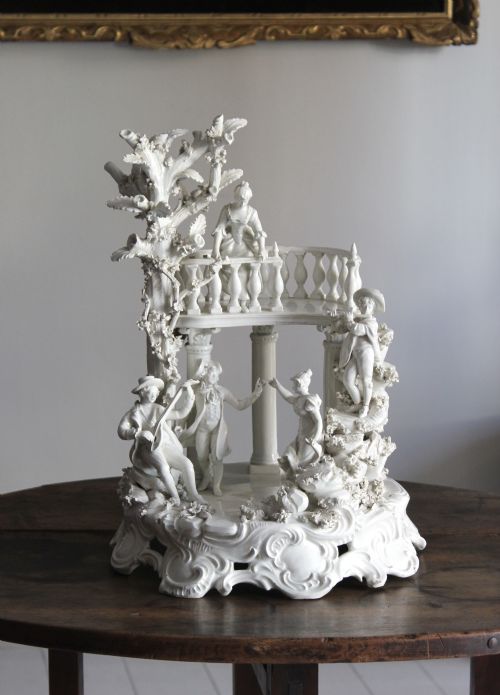 18th/19th Century Capo Di Monte Rococo Group