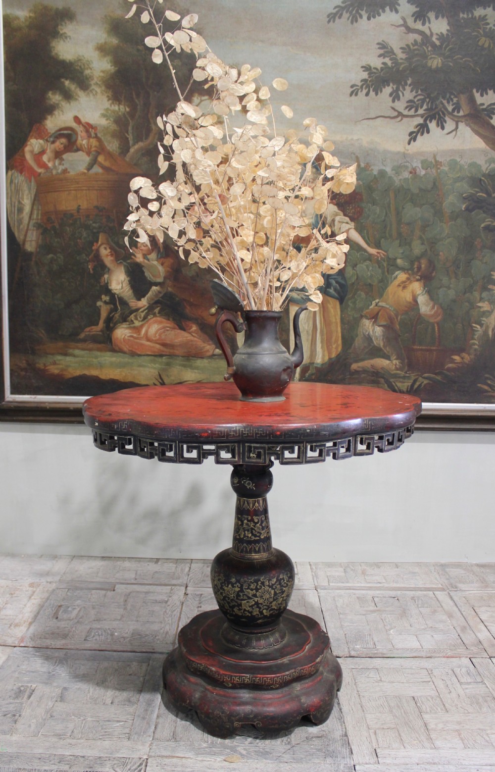 19th century Chinese centre table View III