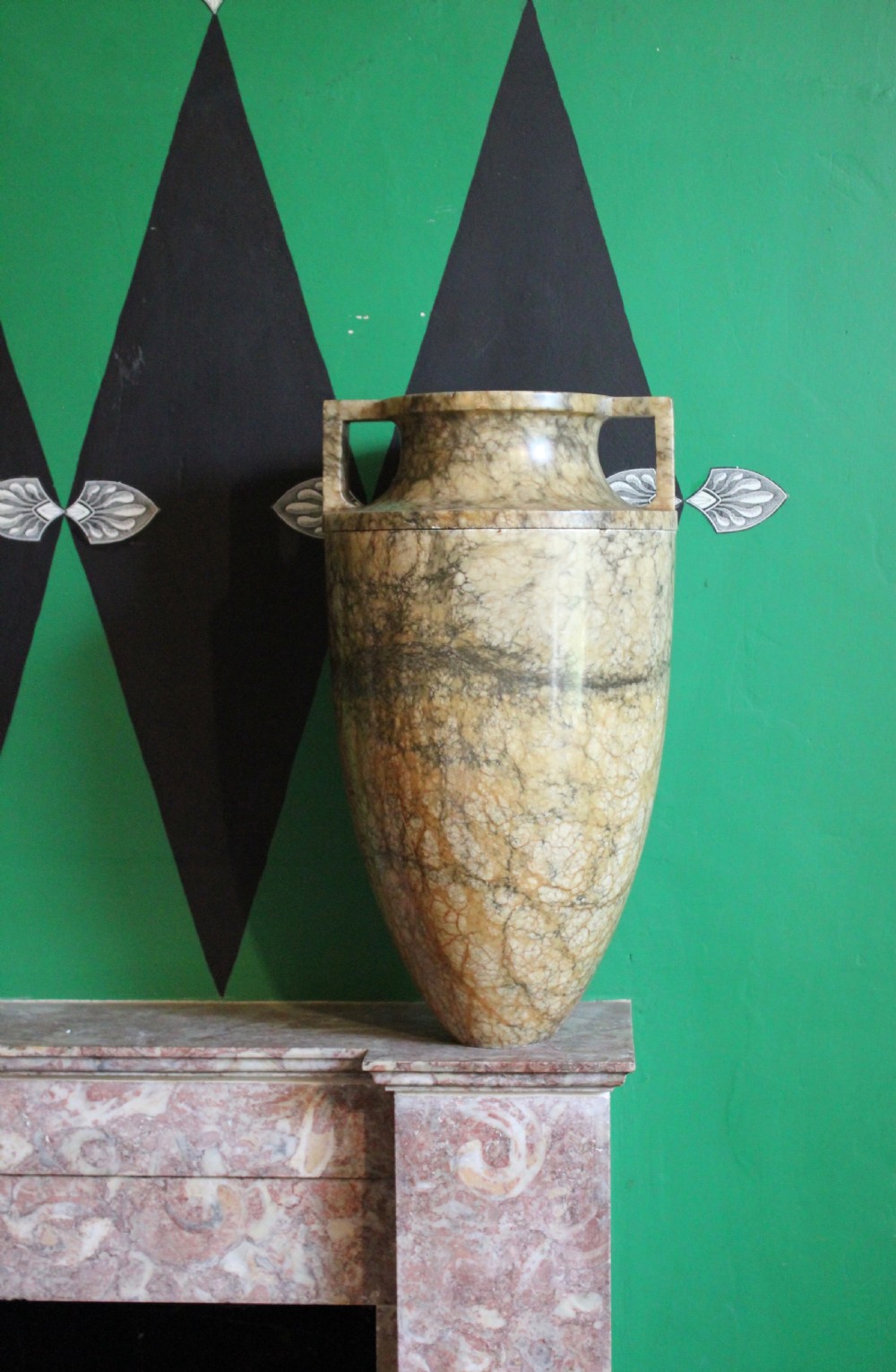 Large stylises onyx amphora