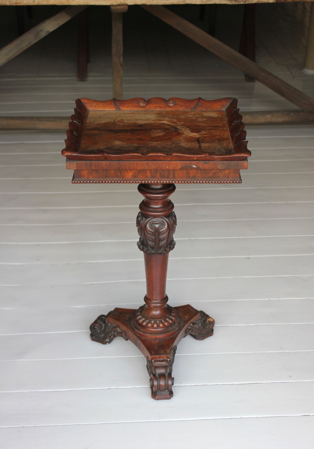 Gillows 19th century rosewood lamp table View III
