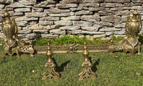 Solid Brass Extending Fender Circa 1900.