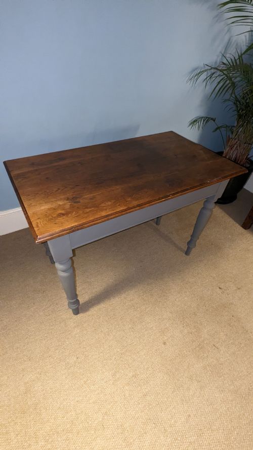 Victorian Oak Kitchen Table