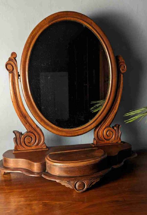 Victorian Mahogany Dressing Mirror