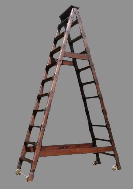 Victorian Industrial Pine Steps