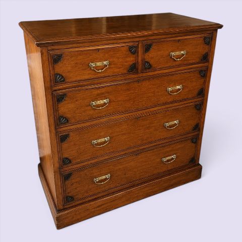 A Victorian Mahogany Chest of Drawers