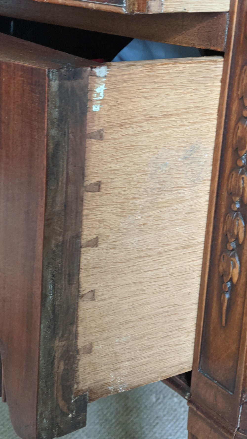 Regency Style Mahogany Sideboard by Waring and Gillow View III