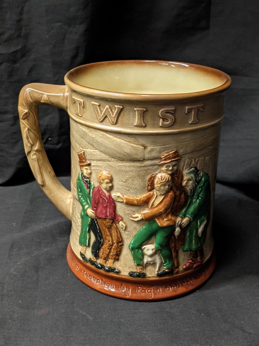 Royal Doulton ' Oliver Twist ' Pitcher View II