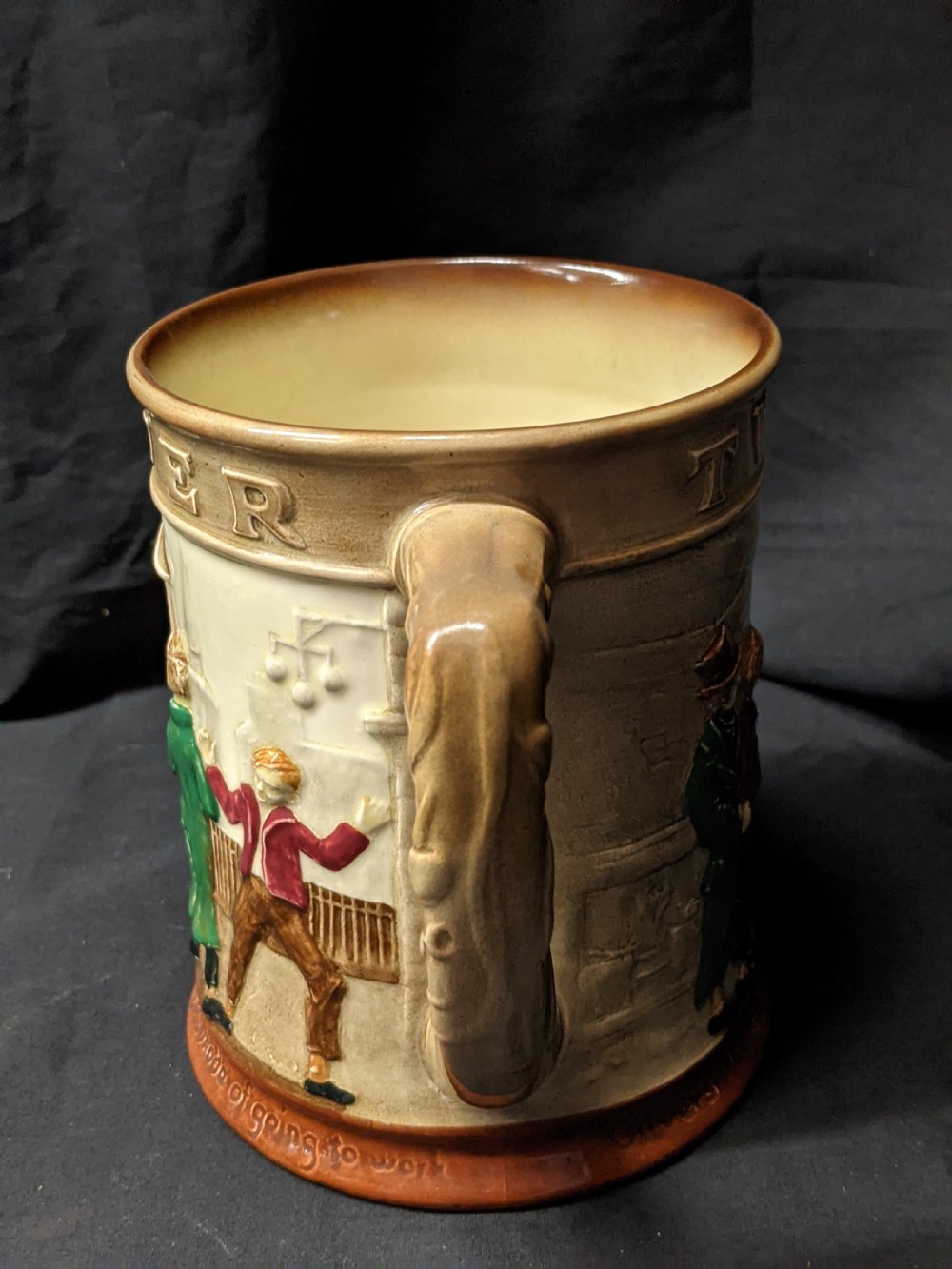 Royal Doulton ' Oliver Twist ' Pitcher View III
