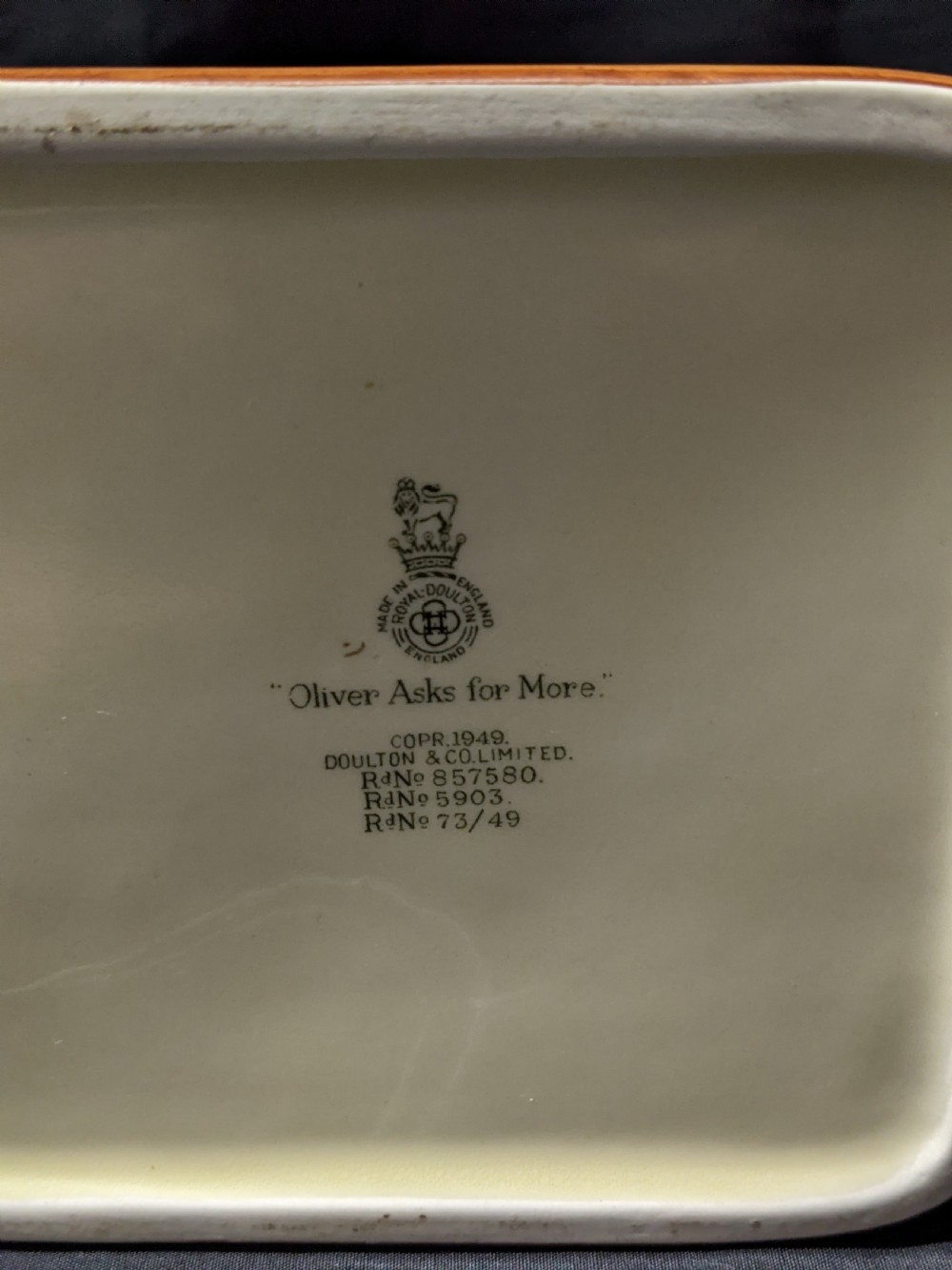 Royal Doulton ' I want some more' Oliver Twist Collection View V
