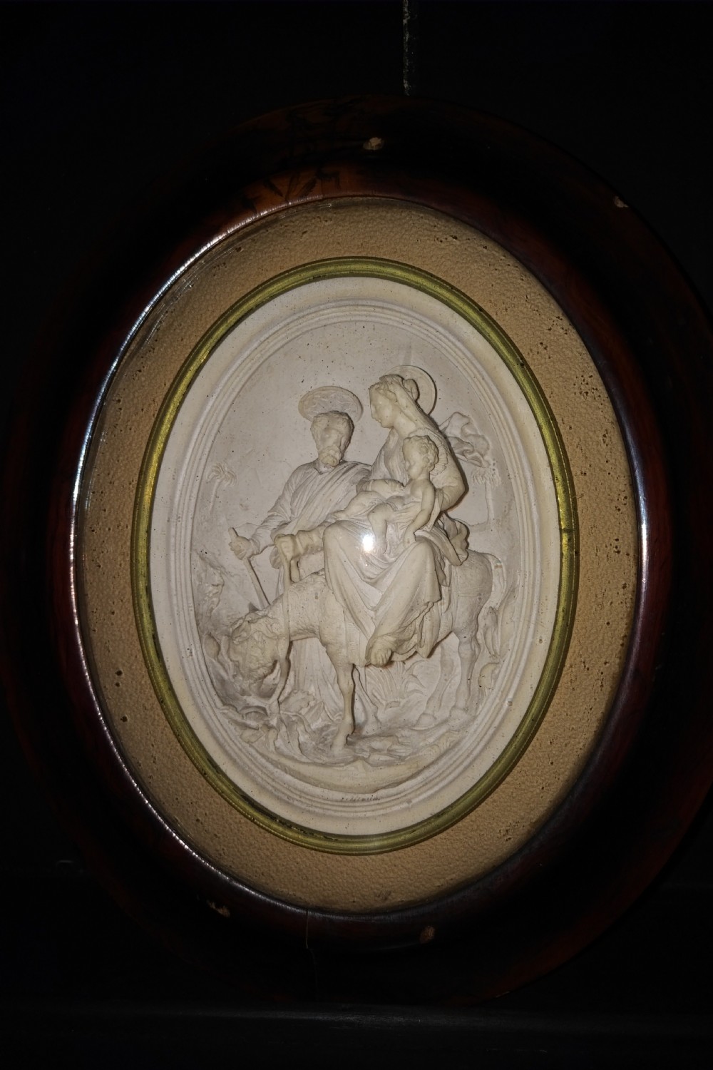 A Pair of Plaster Relief Plaques, Circa 1880 View II