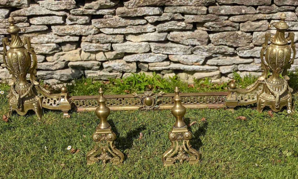 Solid Brass Extending Fender Circa 1900.