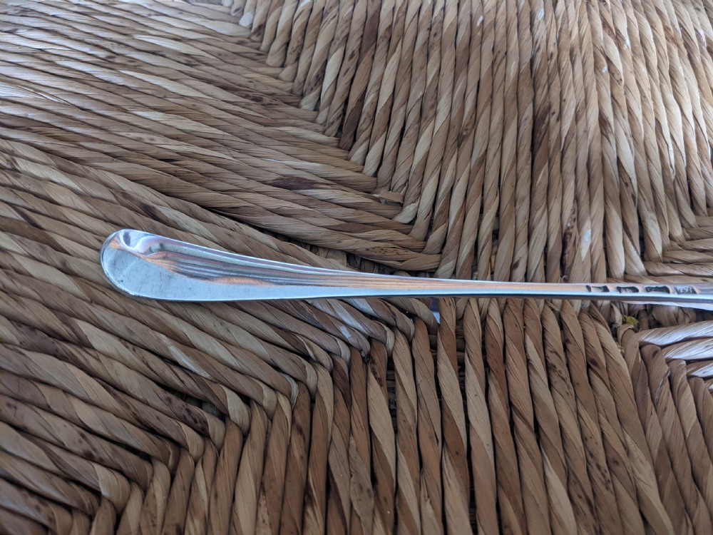 George 1, Silver Basting Spoon View VI