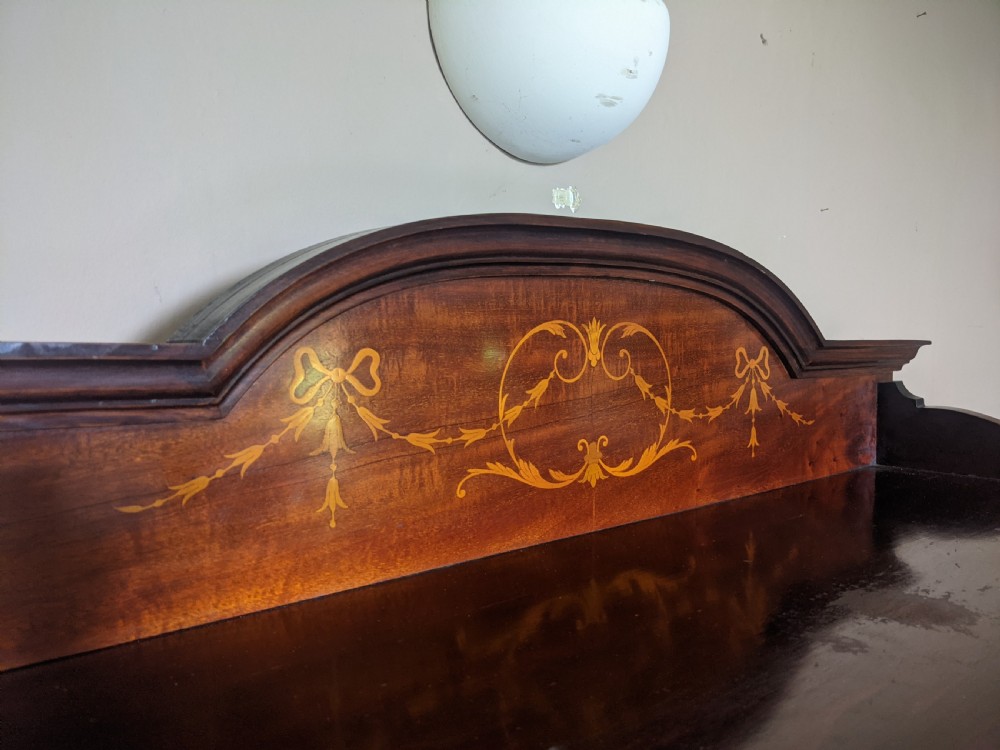Edwardian Inlaid display cabinet View VII