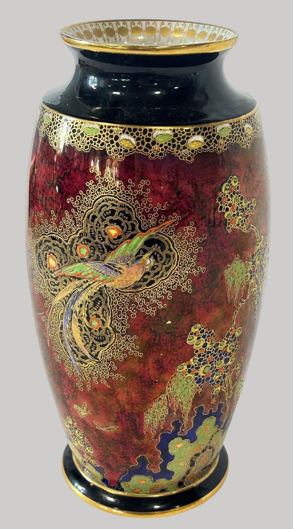 A Carlton ' Best Ware ' 1920's Art Nouveau Vase.