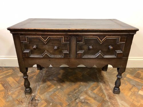 fig 1. Jacobean Style Dresser Base