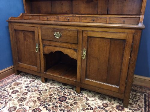 fig 1. 19th Century Welsh Oak Dog Kennel Dresser