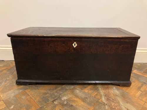 Small Georgian Oak Blanket Box or Chest