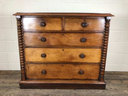 Victorian Mahogany Straight Front Chest of Drawers