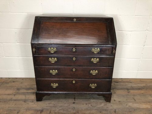 Early 19th Century Country Oak Bureau
