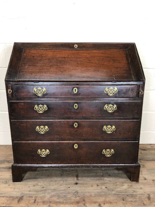 fig 1. Early 19th Century Country Oak Bureau