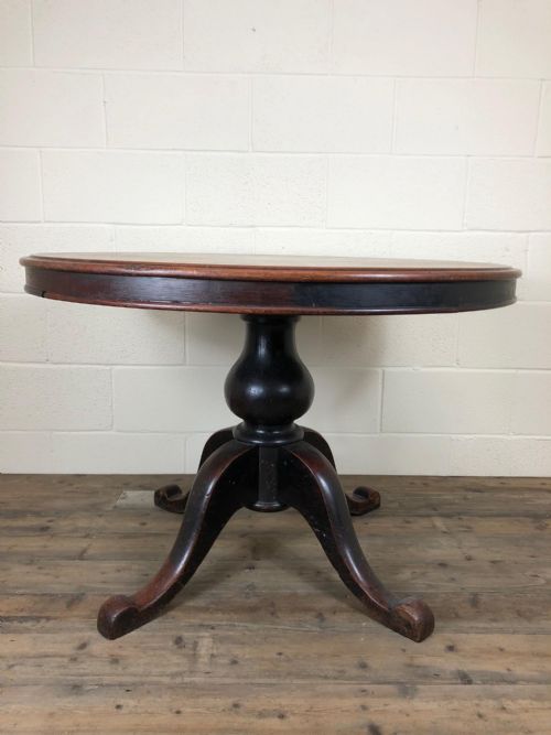 fig 2. Victorian Circular Tilt Top Dining Table