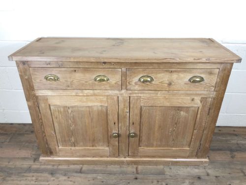 fig 1. Antique Pine Dresser Base