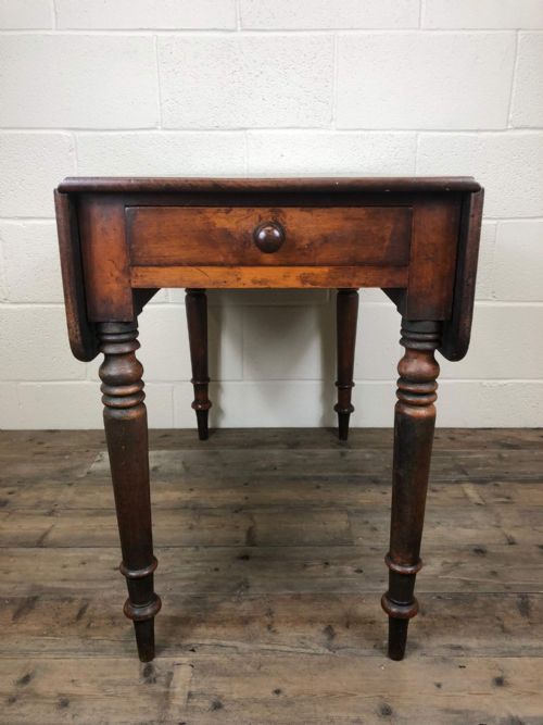 fig 1. Victorian Mahogany Pembroke Table