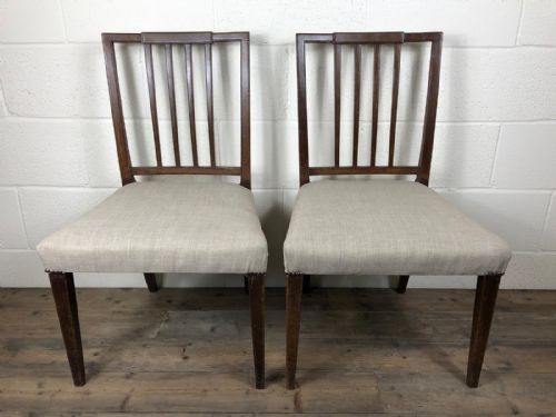 Pair of Antique Wooden Framed Chairs