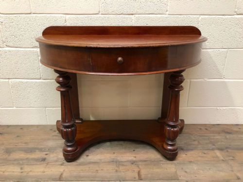 Victorian Mahogany Console Table