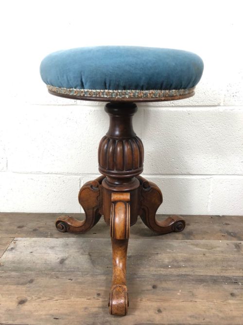 Victorian Adjustable Piano Stool