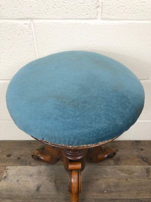 fig 1. Victorian Adjustable Piano Stool