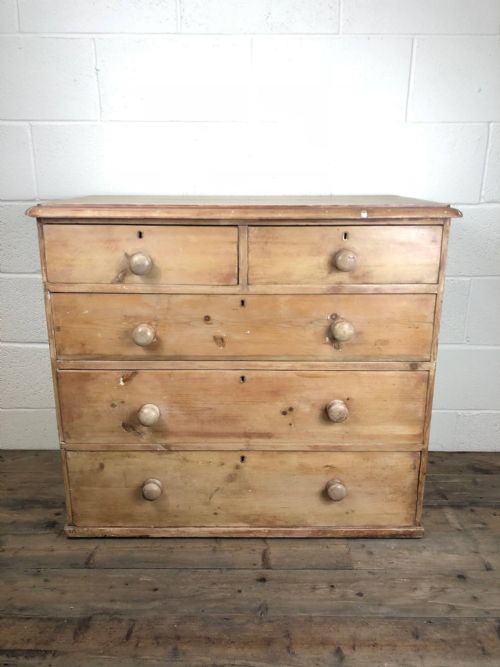 Antique Pine Chest of Drawers