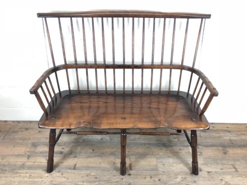 fig 1. 18th Century Style Stick Back Settle