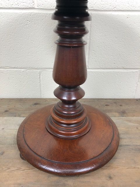 fig 2. Victorian Mahogany Piano Stool