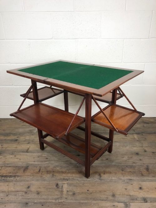 Edwardian Mahogany Card or Games Table