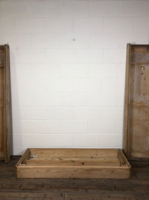 fig 1. Large Victorian Pine Wardrobe – Original ‘Flat Pack’ Design