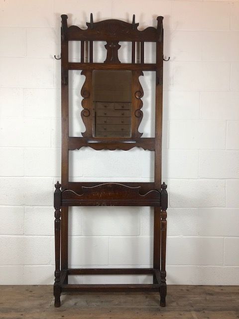 Early 20th Century Antique Hall Stand