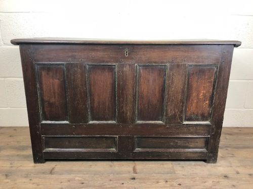 18th Century Welsh Oak Coffer