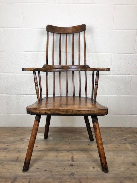 19th Century Style Ash and Elm Traditional Welsh Stick Chair
