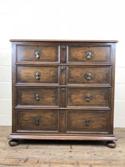 Jacobean Style Oak Chest of Drawers