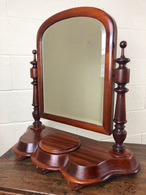 Victorian Mahogany Dressing Table Swing Mirror