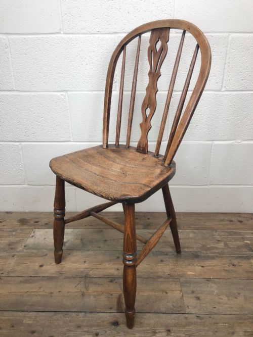 19th Century Ash and Elm Country Chair