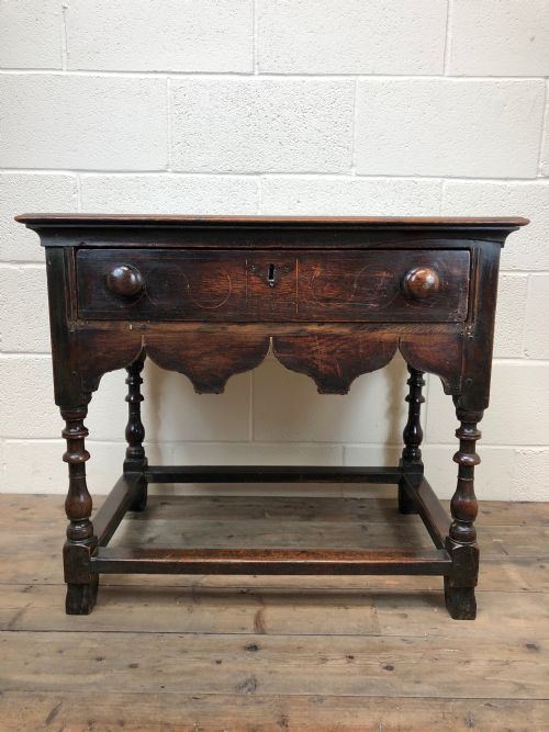 Early 18th Century Welsh Oak Side Table