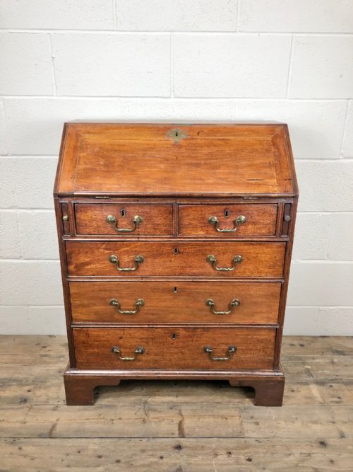 Small Early 19th Century Mahogany Bureau