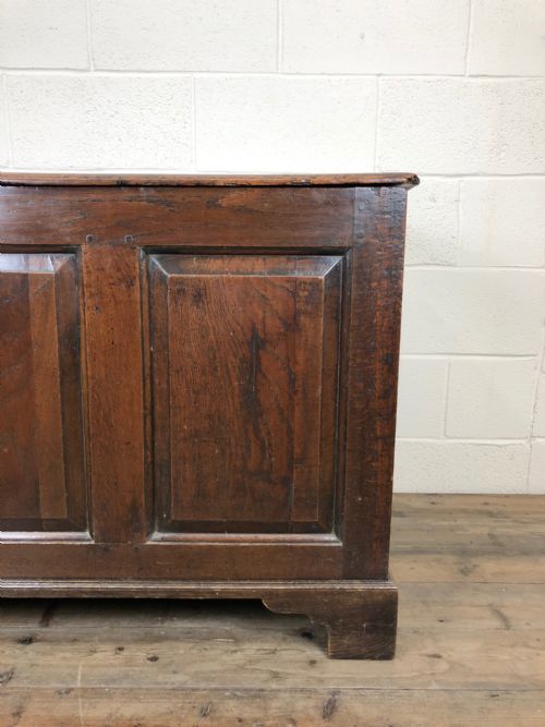 fig 2. Antique 18th Century Welsh Oak Coffer