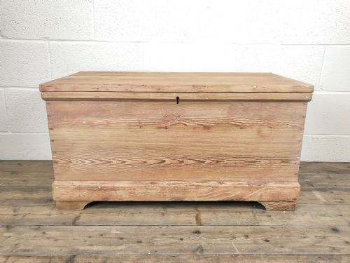 Antique Victorian Pine Chest