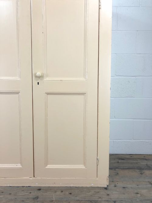 fig 1. Antique Painted Pine Kitchen Cupboard