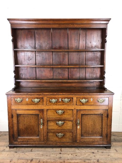 Antique 19th Century Welsh Oak Anglesey Dresser